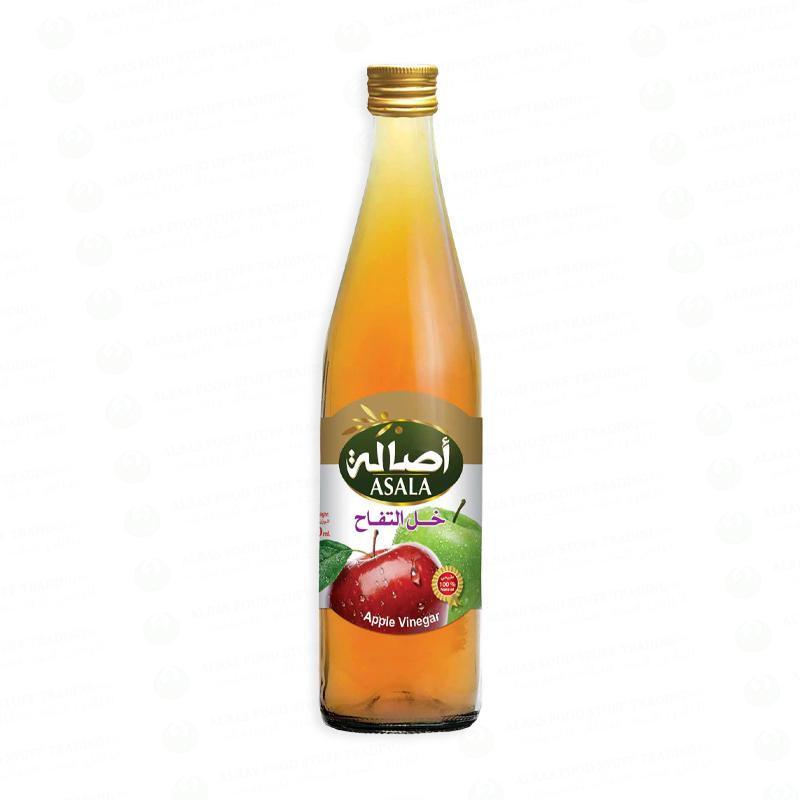 Asala Natural Apple Vinegar, Glass Bottle - 500 ml