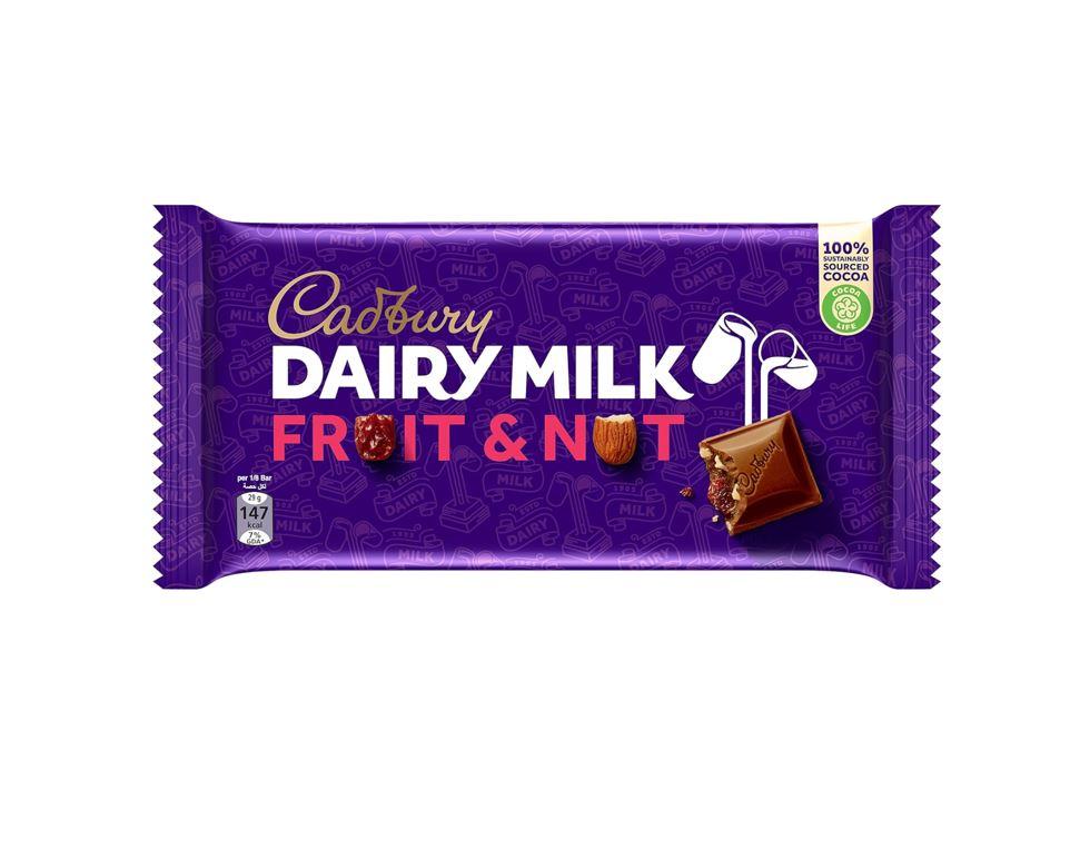 Cadbury Dairy Milk Fruit & Nut Chocolate Bar - 175g