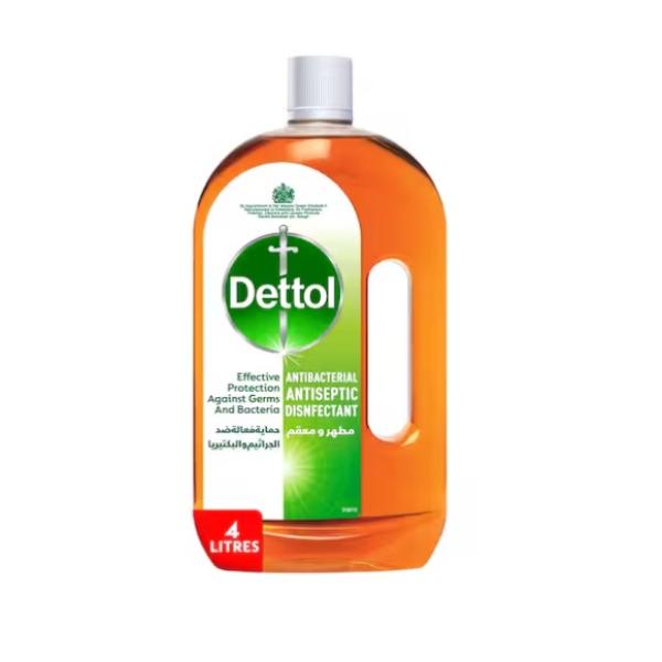 Dettol Liquid Antiseptic Disinfectant - 4 Liter