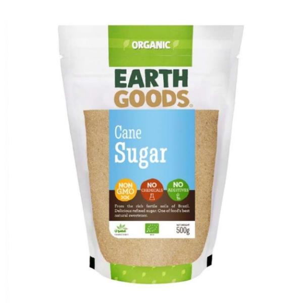 Earth Goods Organic Cane Sugar - 500g