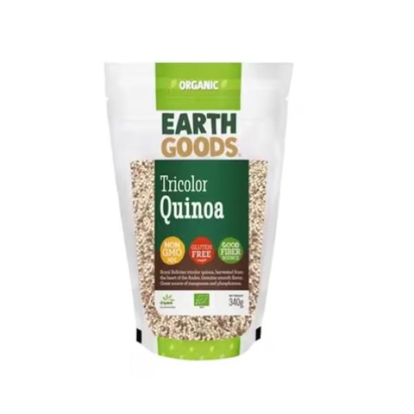 Earth Goods Organic Tricolor Quinoa GF - 340g