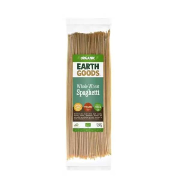 Earth Goods Organic Whole Wheat Spaghetti - 500g