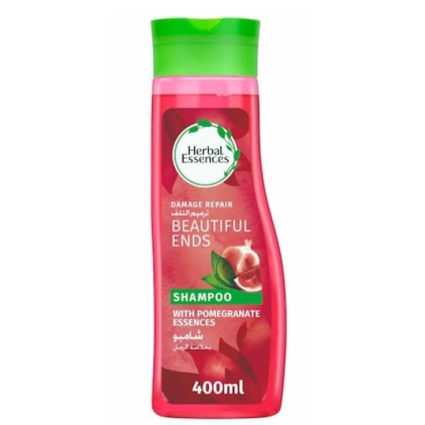 Herbal Essences Beautiful Ends Split End Protection Shampoo with Juicy Pomegranate Essences - 400 ml