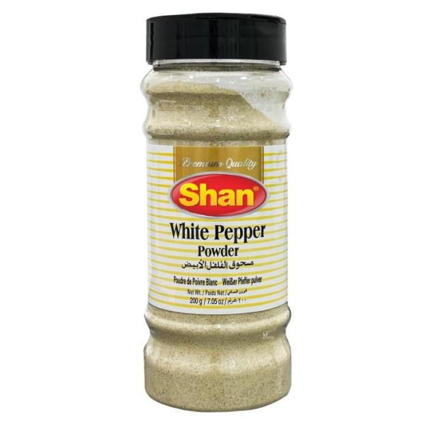 Shan White Pepper Powder, Bottle - 200g