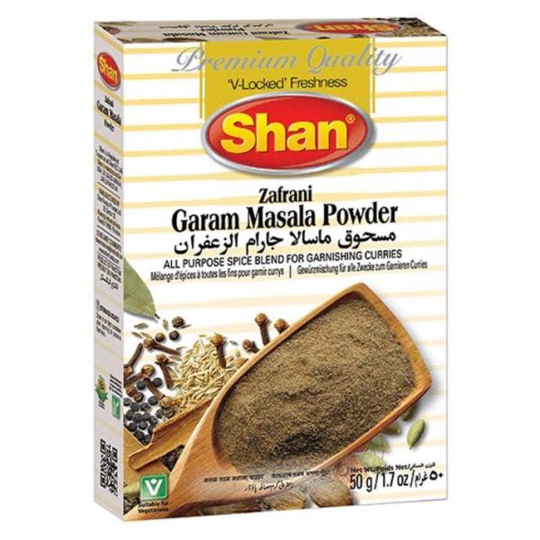 Shan Zafrani Garam Masala, Box - 50g