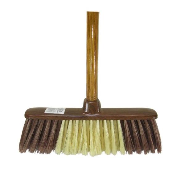 Soft Broom with Wooden Handle