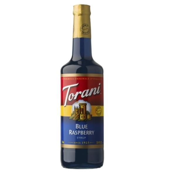 Torani Sugar Free, Blue Raspberry Syrup - 750 ml