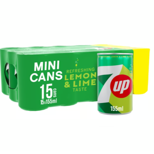 7Up Regular, Can - 155 ml