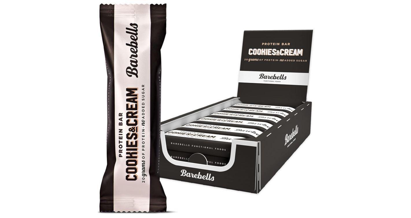 Barebells Cookies and Cream, Protein Bar - 55g