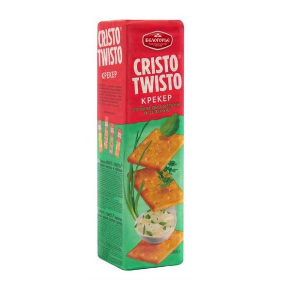 Cristo Twisto Cracker Sour Cream and Herbs - 205g