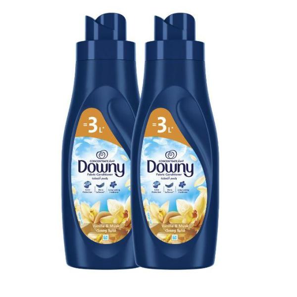 Downy Concentrate Vanilla and Musk Variant - 1 Liter (Dual Pack)