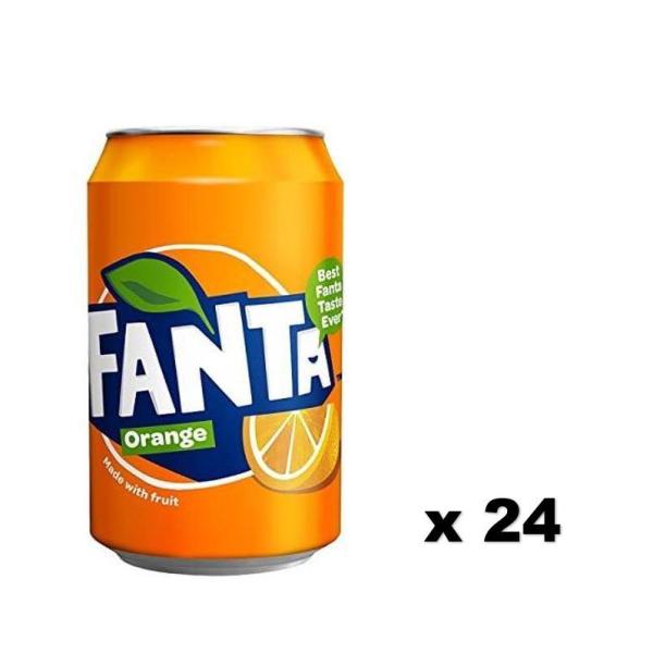 Fanta Orange, Can - 300 ml