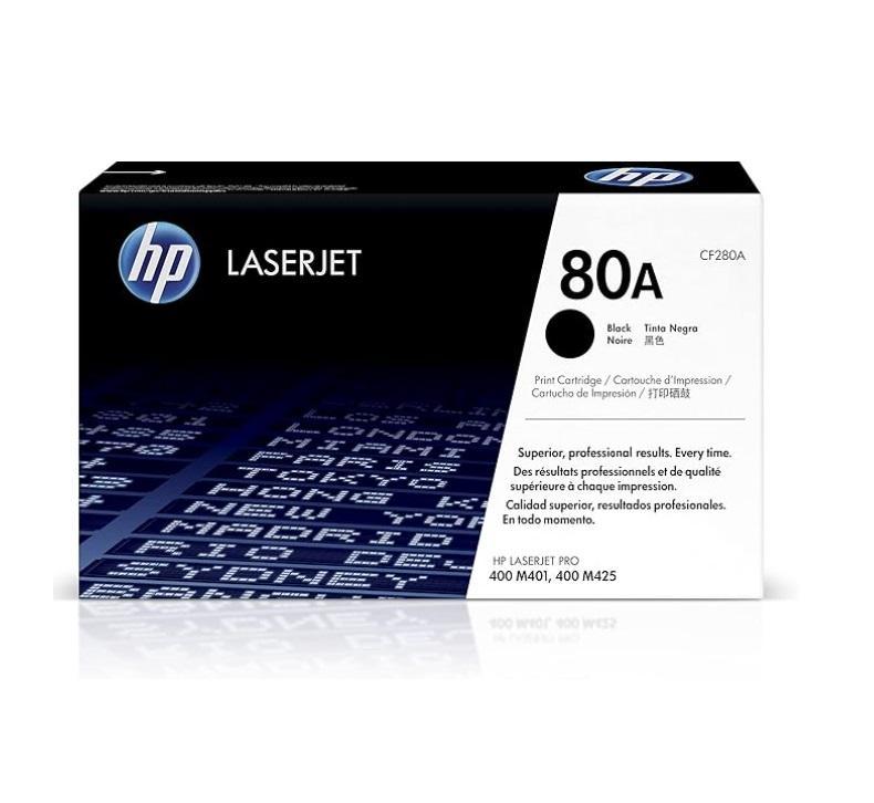 HP 80A Black Original LaserJet Toner Cartridge