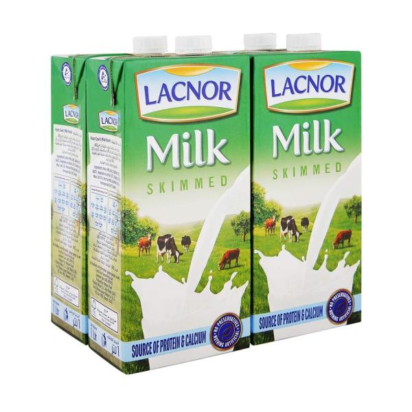 Lacnor Skimmed Milk - 1 Liter