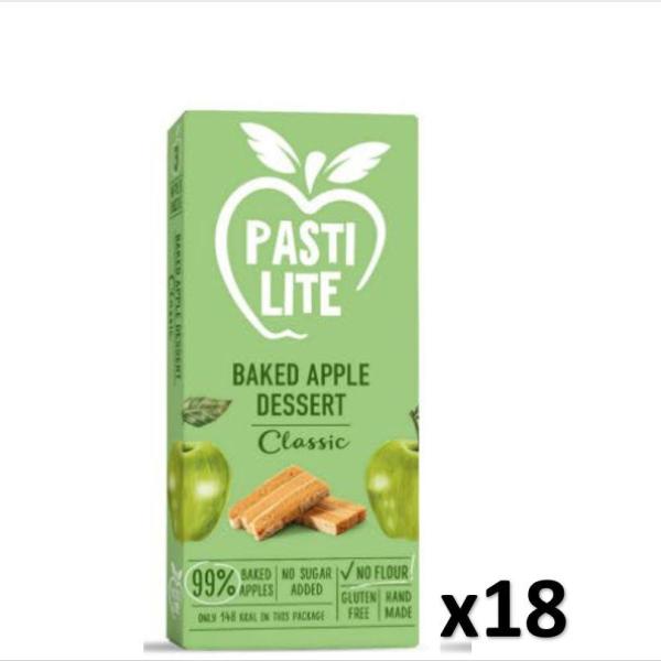 Pastilite Hand Made Gluten Free Baked Apples Dessert, Classic - 50g