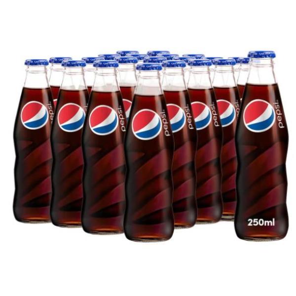 Pepsi Regular, Glass Bottle - 250 ml