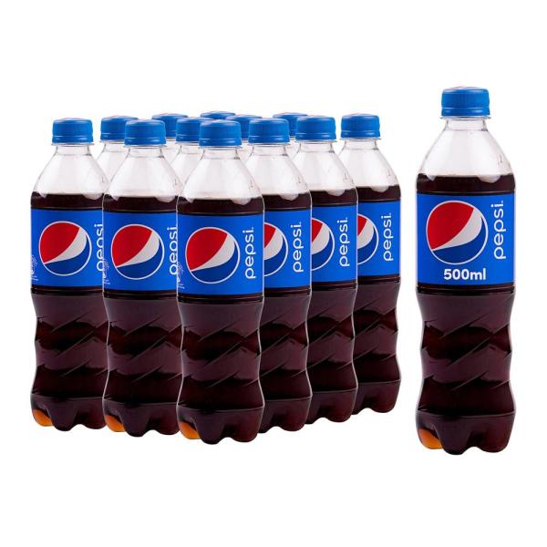 Pepsi Regular, PET Bottle - 500 ml